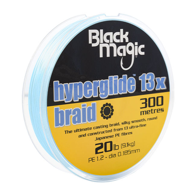 Black Magic Hyperglide 13x Braid Fishing Line #8lb -150m