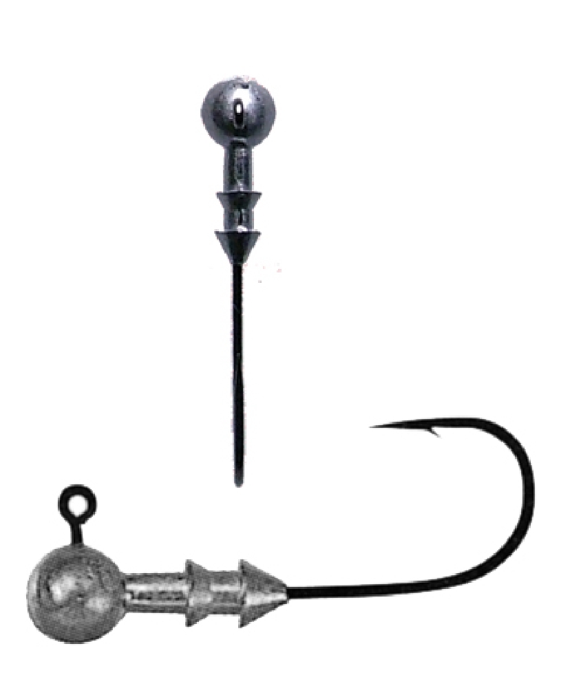 Gamakatsu Round 25R Fine Wire Light Duty Fishing Jig Head - Choose Weight &  Hook Size