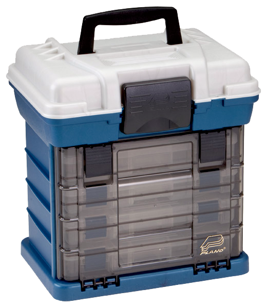 Small Wilson Deluxe Waterproof Fishing Tackle Tray - Worm Proof Tackle Box