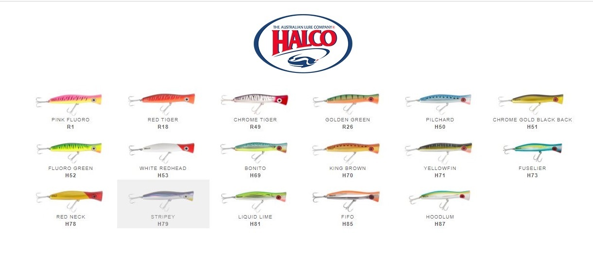 Halco Roosta Popper 195 Haymaker Surface Lure - Rok Max
