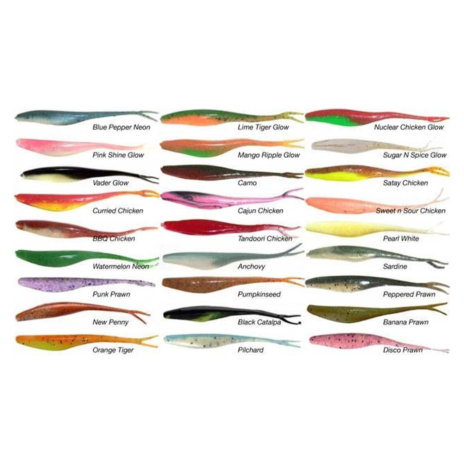 Berkley Gulp! Jerk Shad Soft Plastic Lure 7in Neon