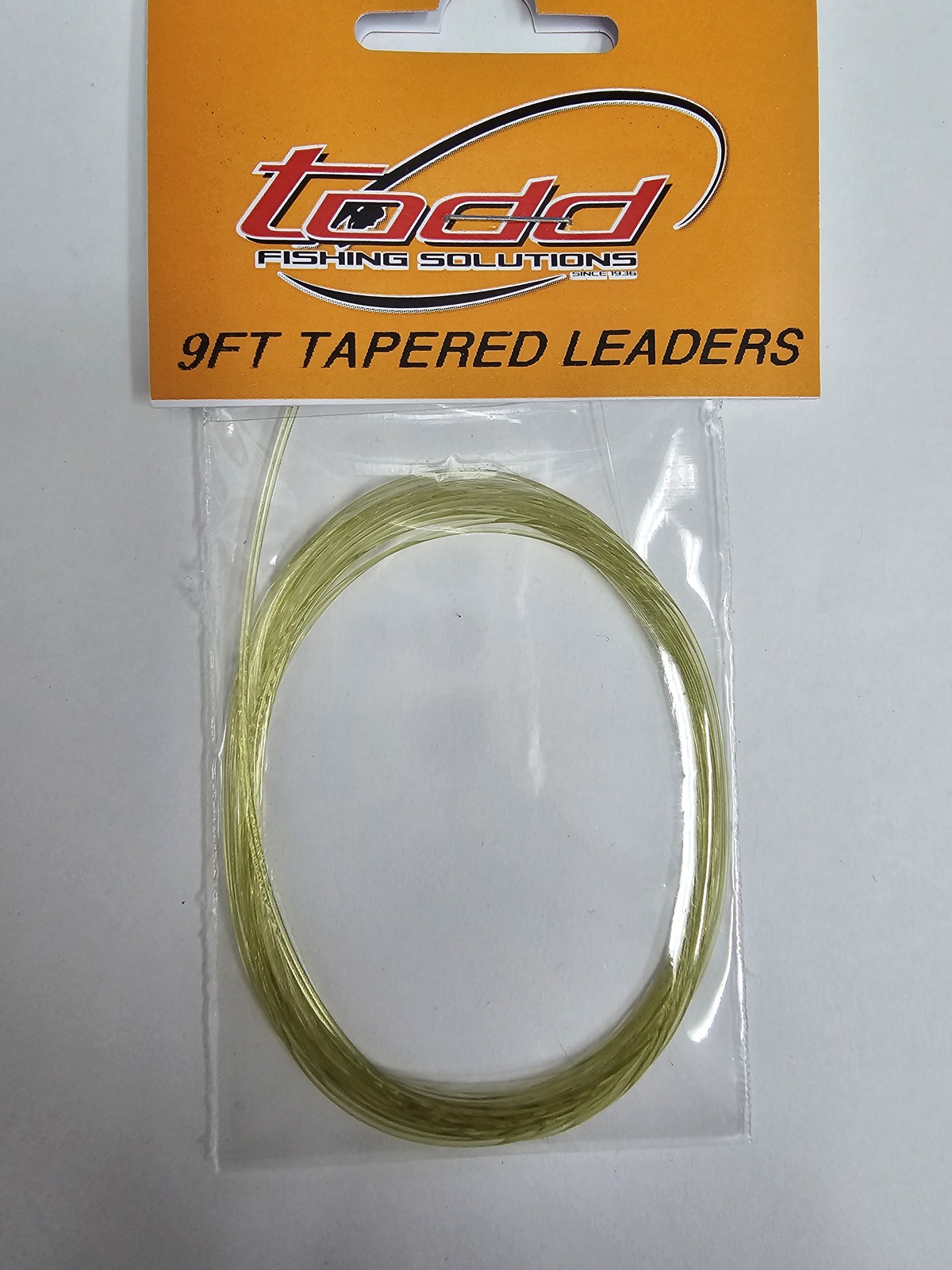 EJ Todd 9' Tapered Fly Fishing Leader (2 pack) #6lb - 3X