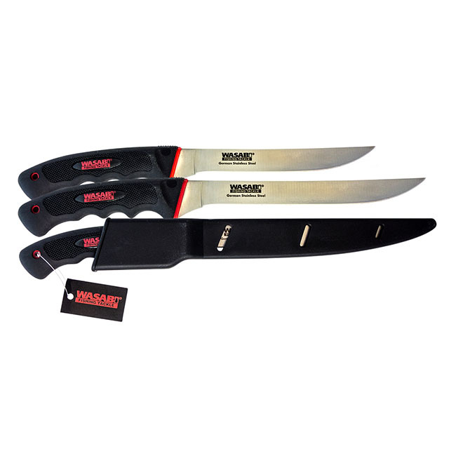 Wasabi Black Magic Stainless Steel Fillet Knife - Choose Model