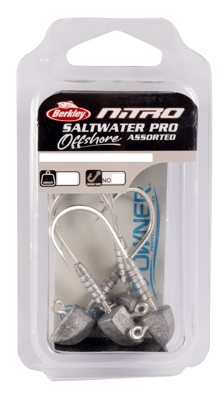 Nitro Jig Heads - Saltwater Pro for soft plastics