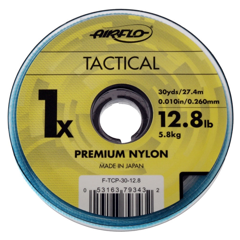 Airflo Tactical Co-Polymer Tippet 30yd Fly Fishing Leader #1X 12.8lb