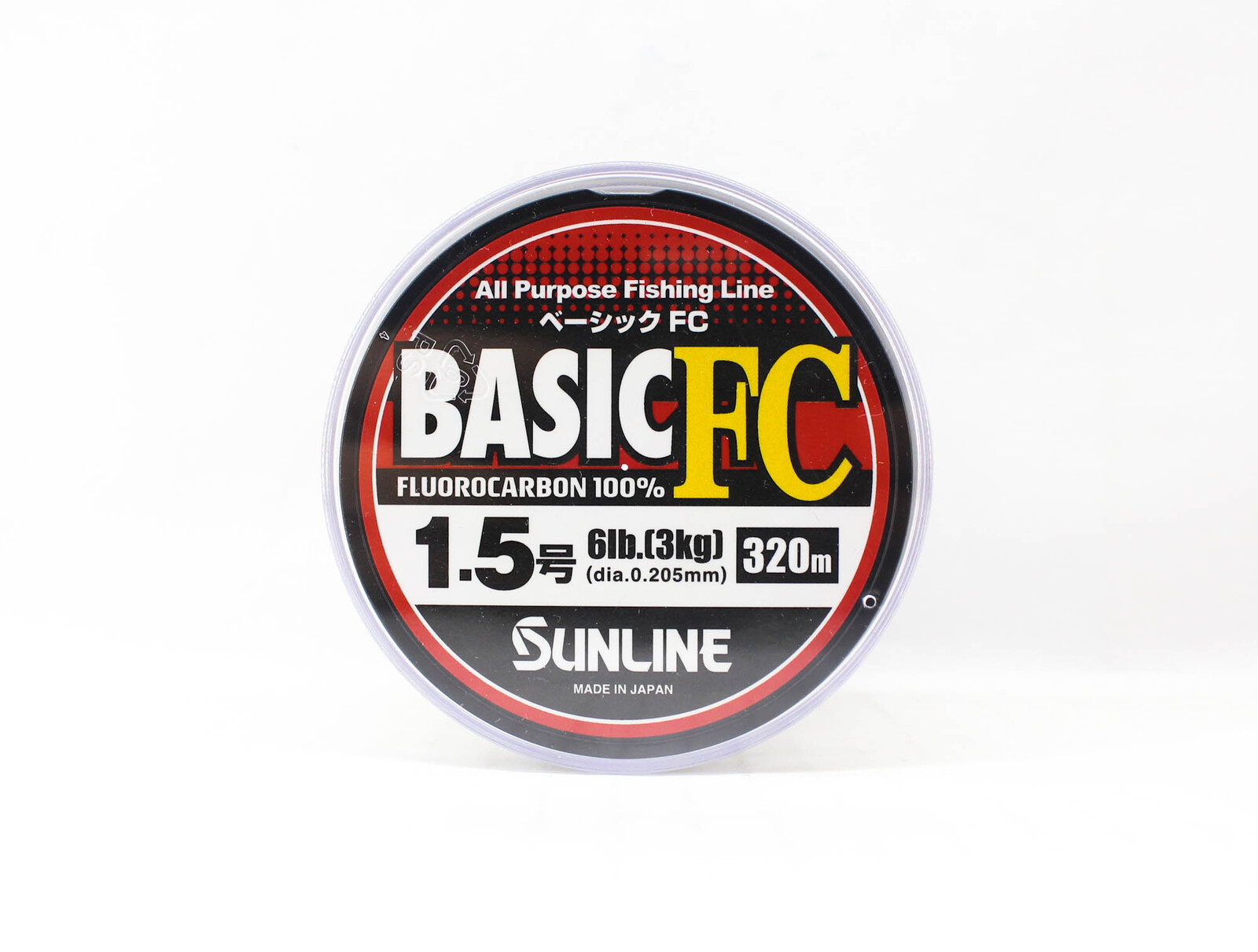 Sunline Basic FC 320m Fluorocarbon Fishing Line #6lb