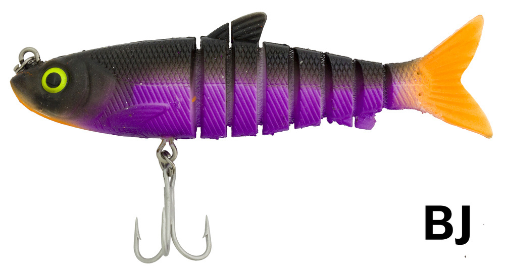 Zerek Live Mullet 4.5 Inch Jointed Soft Plastic Fishing Lure