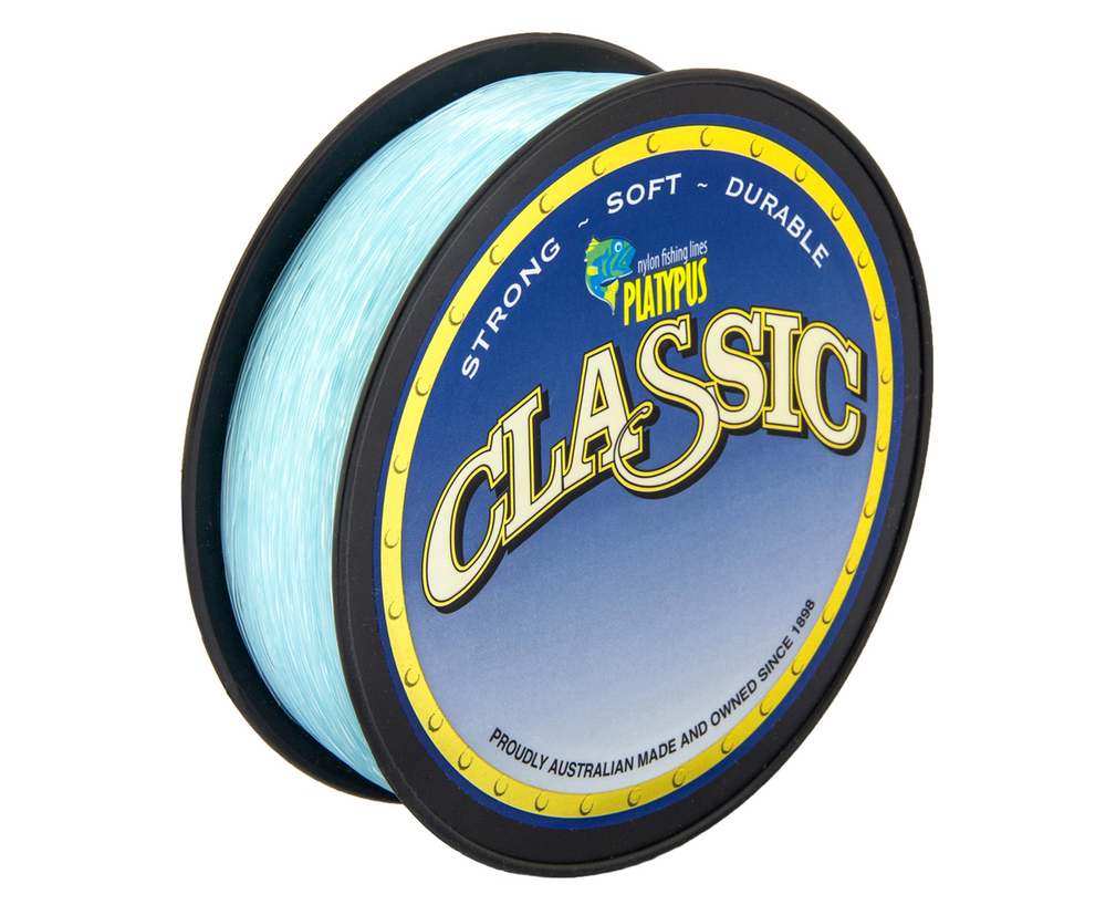 Platypus Classic Blue Nylon Monofilament Fishing Line 500m #12lb