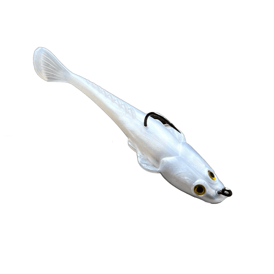 MMD FlatFish 140mm Flat Head Rigged Soft Plastic Fishing Lure