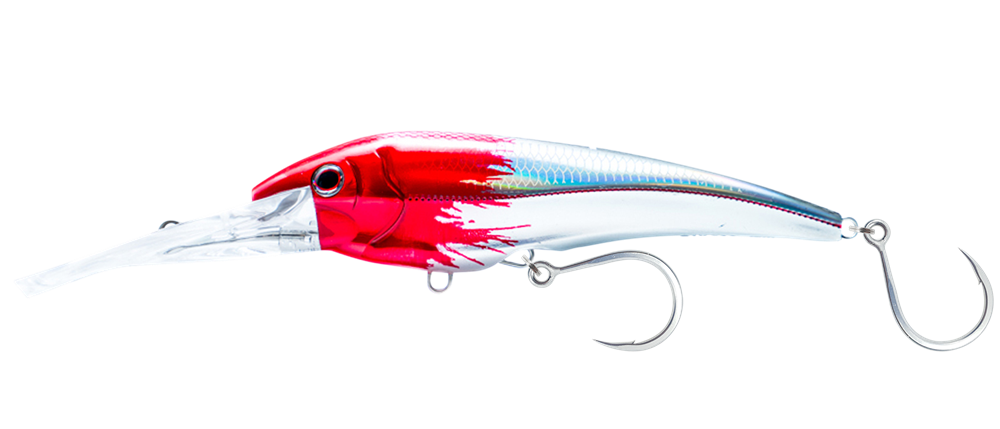 Nomad Design DTX Minnow 200mm Sinking Hard Body Fishing Lure #FRH Fireball  Red Head