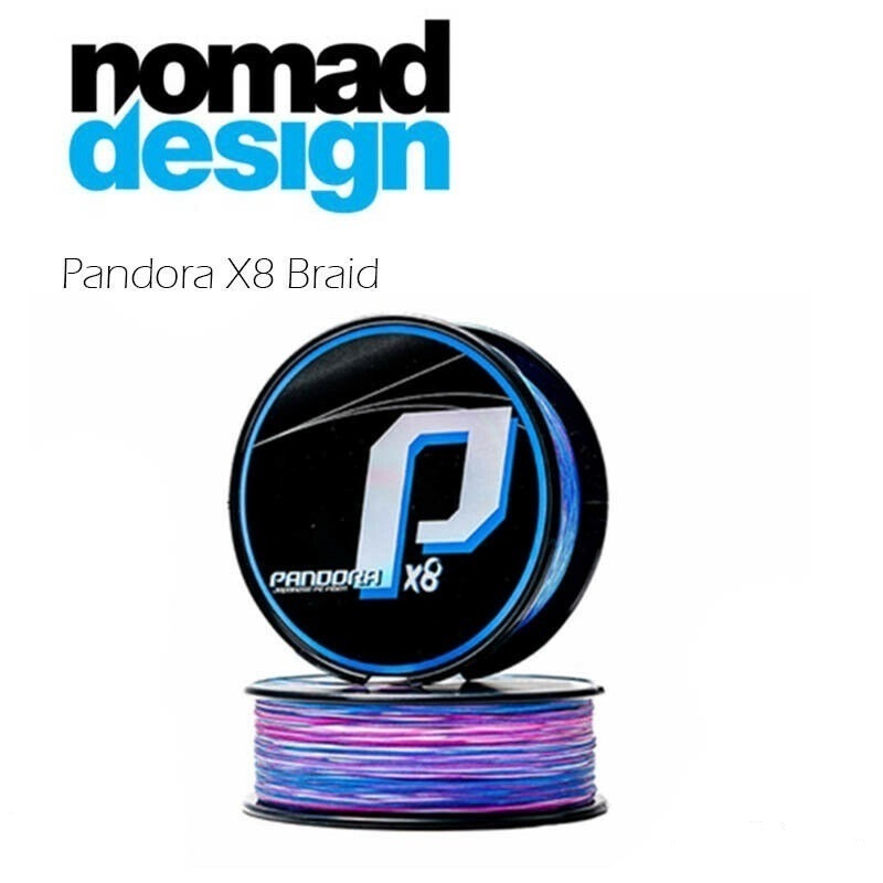 Nomad Design Pandora 8X 200m Braid Fishing Line #10lb