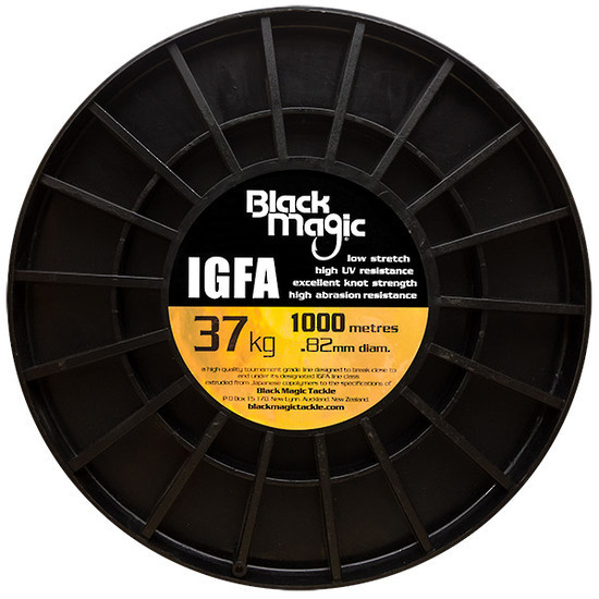 Black Magic 1000m IGFA Clear Monofilament Fishing Line #37Kg