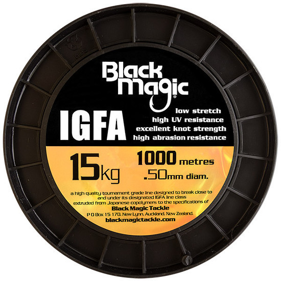 Black magic IGFA 300 m Line Yellow