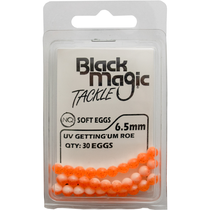 Black Magic 6.5mm Soft Eggs Trout Fishing Lure - Choose Colour