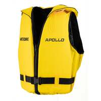 Watersnake Apollo Adult Life Jacket Level 100 Yellow - Choose Size