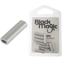 Black Magic Game Fishing Leader Aluminium Crimp 10 Pack - Choose Size
