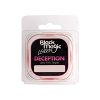 Black Magic Deception Ultra Pink Monofilament Tippet Fishing Leader - Choose Lb