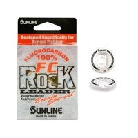 Sunline FC Rock Bream Special Fluorocarbon Fishing Leader Line 50m - Choose Lb