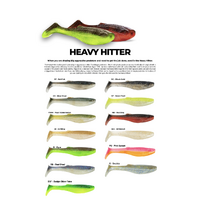 Rapala Crush City Heavy Hitter 3" Soft Plastic Fishing Lure - Choose Colour