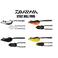 Daiwa Steez Bull Frog 100mm Hollow Body Topwater Fishing Lure - Choose Colour