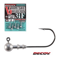 Decoy VJ-31F Violence Round Ball Shape Fishing Jighead - Choose Weight & Hook Size