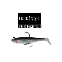 Irukandji Sicario DTF 100mm Pre Rigged Soft Plastic Fishing Lure - Choose Colour