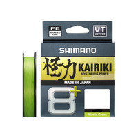 Shimano 2024 Kairiki 8+ 150m Mantis Green Braid Fishing Line - Choose Lb