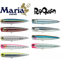 Maria Pop Queen 200mm Popper Floating Hard Body Fishing Lure - Choose Colour