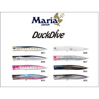 Maria Duck Dive 190mm Floating Hard Body Fishing Lure - Choose Colour