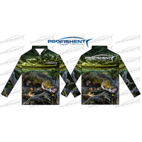 Profishent Sublimated Long Sleeved Cod Storm Fishing Shirt - Choose Size