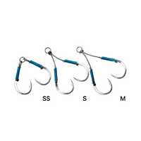 Shimano Type LJ Short Assist Fishing Hook - Choose Size