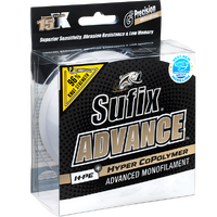 Sufix Advance Hyper Copolymer Monofilament Fishing Leader  - Choose Lb