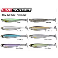 Live Target Slow Roll Shiner 3" Soft Plasatic Fishing Lure - Choose Colour