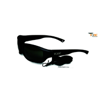 Tonic Evo Polarised Sunglasses Matte Black Frame - Choose Lens Options