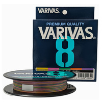 Varivas 8 PE x8 Braid 150m Multi Colour Fishing Line - Choose Lb