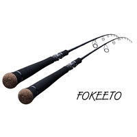 Zenaq Fokeeto Casting Spinning Fishing Rod #FC76- 1 Longcast