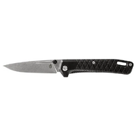 Gerber 7.2" Zilch Black Folder Clip Pocket Folding Knife