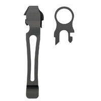 Leatherman Pocket Clip & Quick Release Lanyard Ring Black | Surge Charge Wave