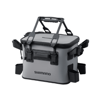 Shimano BK-024W 22L Fishing Tackle Storage Bag With 4x Rod Rest #Grey