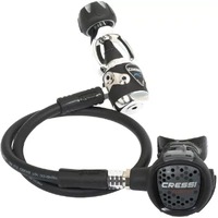 Cressi MC9 Compact Regulator For Scuba Diving York Black