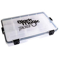 Black Magic Waterproof Fishing Tackle Storage Box Tray #Standard