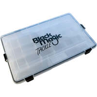 Black Magic Waterproof Fishing Tackle Storage Box Tray #Large