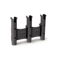 Railblaza RodStow Triple Fishing Rod Holder For Boat Kayak Esky Black