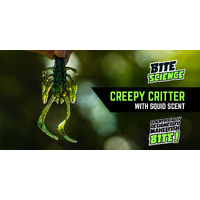 Bite Science Creepy Critter 2" Soft Plastic Fishing Lure - Choose Colour