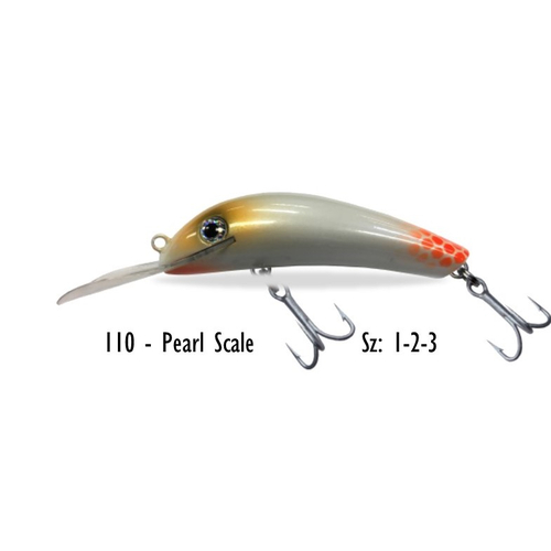 MMD 52mm Pre-Rigged Soft Plastic Prawn Fishing Lure - Choose Colour / Weight