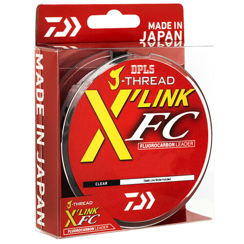 DAIWA 100% Fluorocarbon Fishing Leader J-FLUOROCARBON