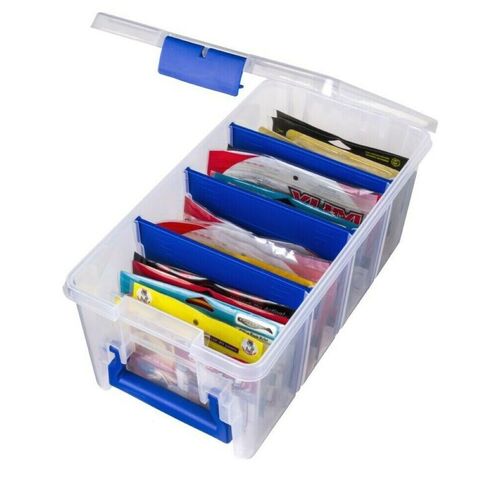 Meiho Free1200 NS Clear Fishing Tackle Box Tray