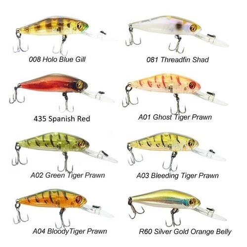 Ikuza Ebisan 45mm Prawn Fishing Lure - Choose Colour