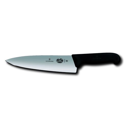 Victorinox Cook Chef's 20cm Carving Knife Extra Wide Blade Black