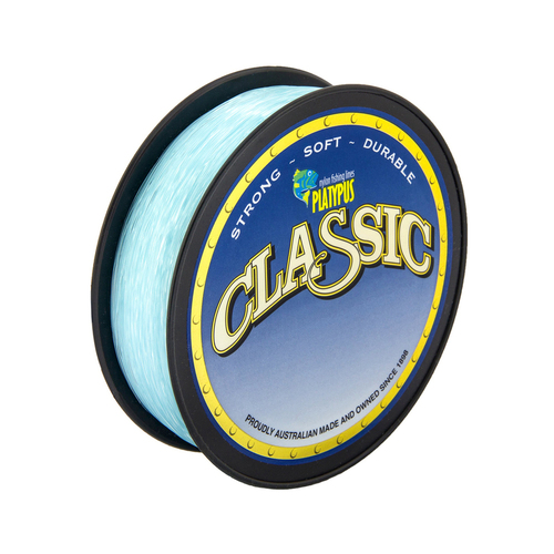 Platypus Classic Blue Nylon Monofilament Fishing Line 500m #40lb
